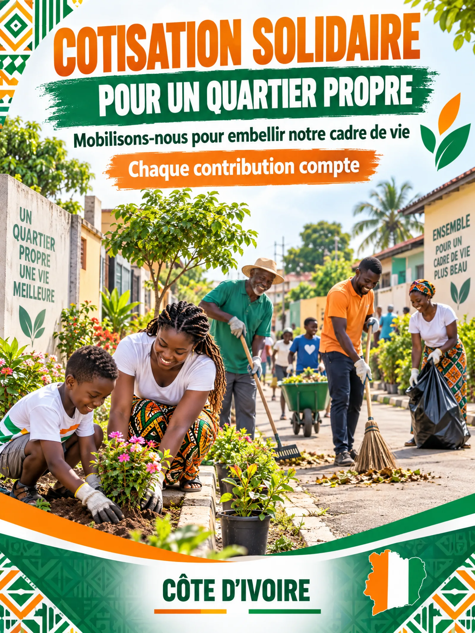 Cotisation pour un quartier propre